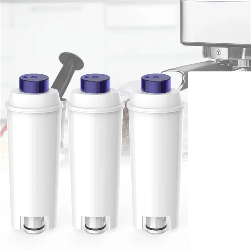 A84G-3PCS Soft Water Filter Water For DLSC002 Coffee Machine Delonghi DLS C002, 5513292811,CFL-950,SER3017,ECAM ESAM Series