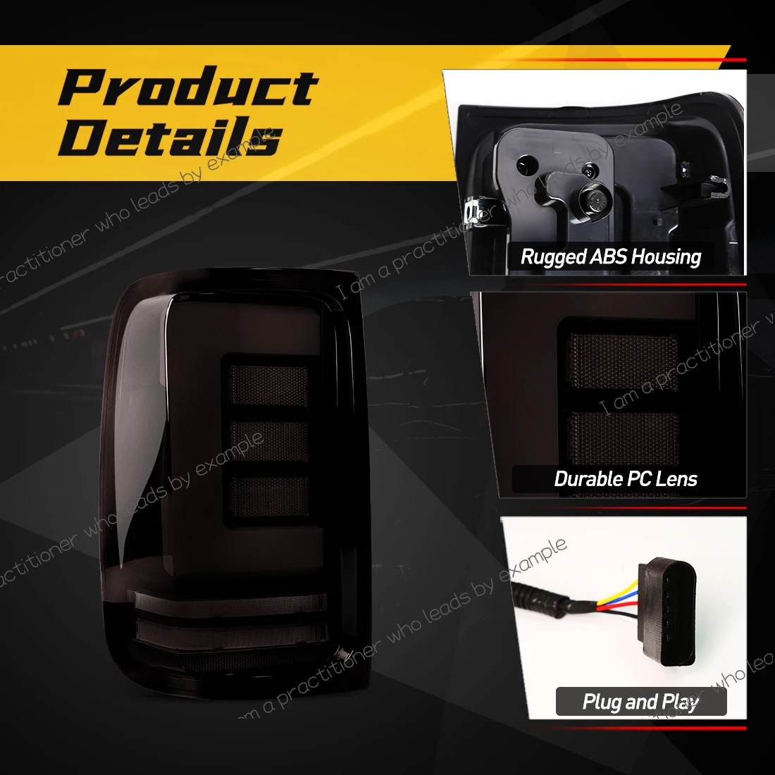 LED Tail Light For VW Amarok V6 2008-2022 Turn Signal Lamp Stop Parking Brake Driving Lamps Reversing Light 12V
