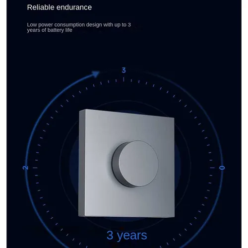 Imagen 2 del producto Aqara H1 EU Smart Homekit interruptor giratorio inalámbrico ajuste inteligente apagado brillo de luz Zigbee 3 Control remoto de vida en el hogar