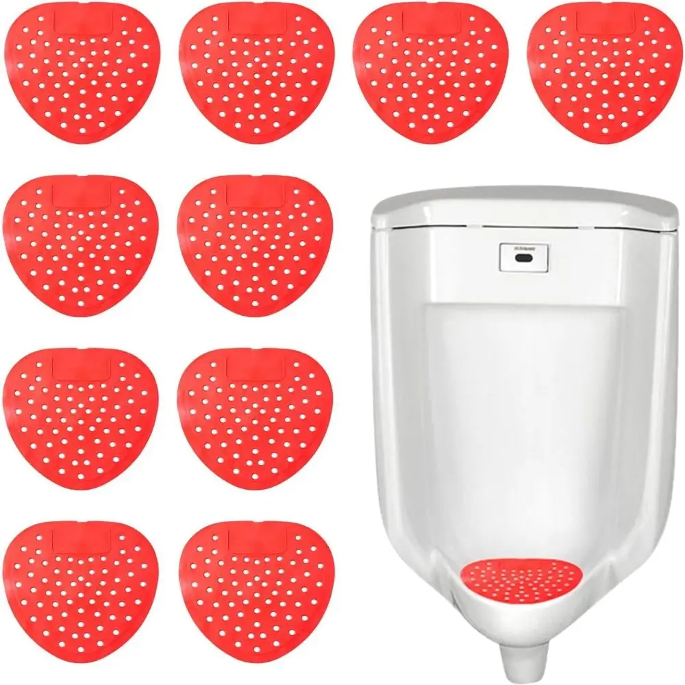 Anti Splash Design Urinal Screens Deodorizer Fits Most EVA Anti Splash Urinal Mats Odor Freshener for Toilet Bathroom