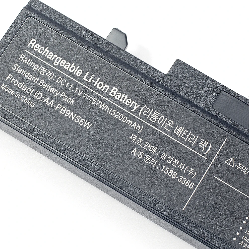 Keyuan R468 Laptop Battery for SamSung AA-PB9NC6B AA-PB9NS6B AA-PB9NC6W AA-PL9NC6W R428 R429 R468 series NP300 NP350 RV410 RV509 - Image 2