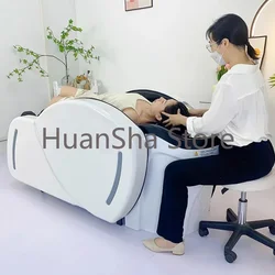 Japanese Salon Head Spa Shampoo Chair Stylist Massage Treatment Chairs Hairdressing Silla Peluqueria Beauty Furniture LJ50SC