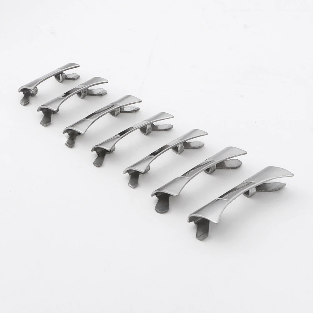 Hollow Steel Bracelet Curved End Link 18mm 20mm 22mm 24mm for Seiko Watch Band Connector 12mm 14mm 16mm 19mm for Oyster Adapters