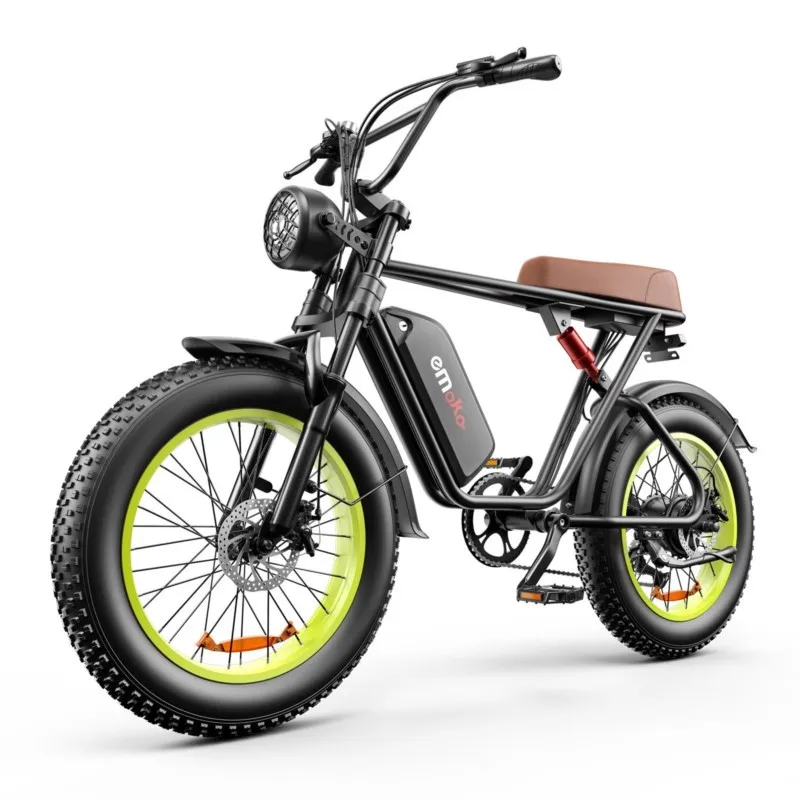 High-Performance Mountain Electric Bicycle Snow Fat Tire Ebike New triciclo eléctrico adulto vélos électriques pour homme image 2