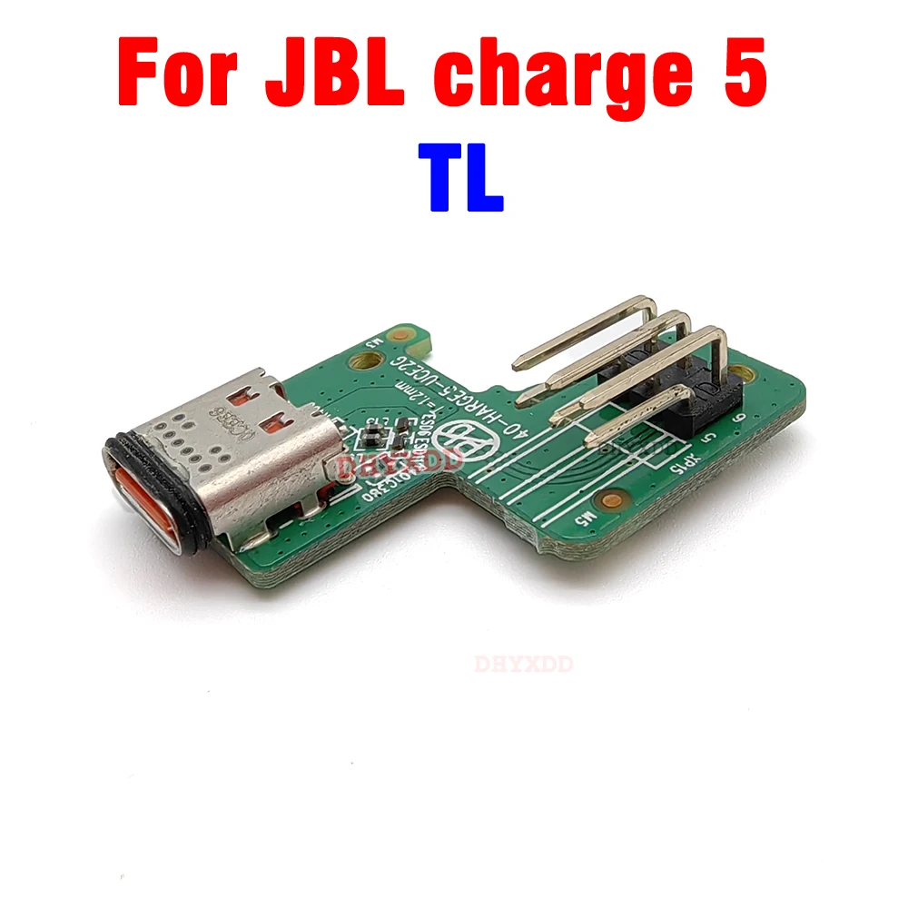 For JBL CHARGE5 Micro USB Power Supply Board Connector For JBL Charge 5 TL Bluetooth Speaker Type c USB Charge Port