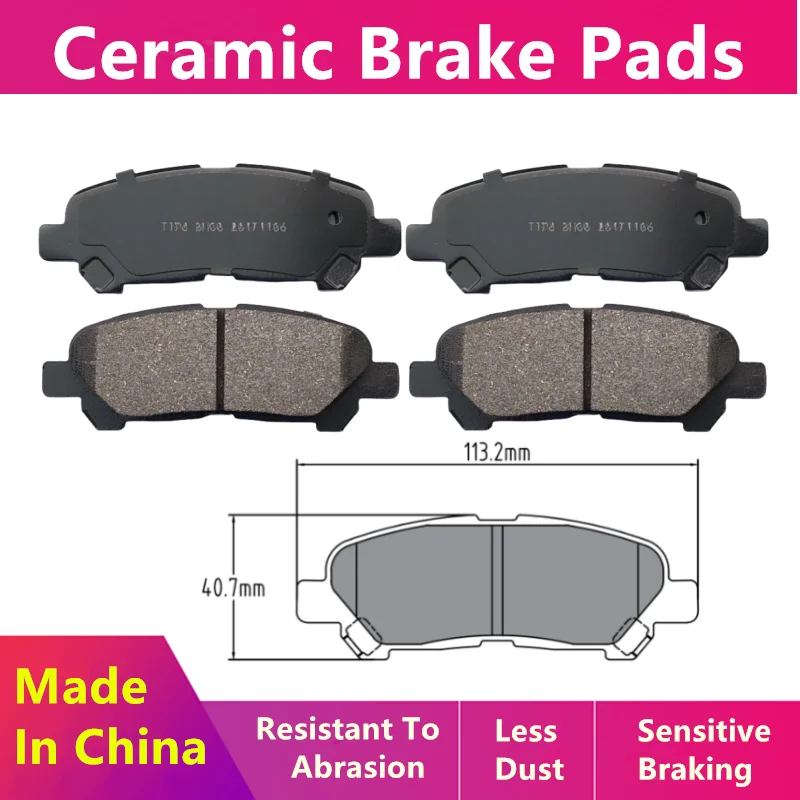 For Toyota Highlander (Xu40) Rear Brake Pads 044660e020 044660e030 0446648120/Auto Parts -05010