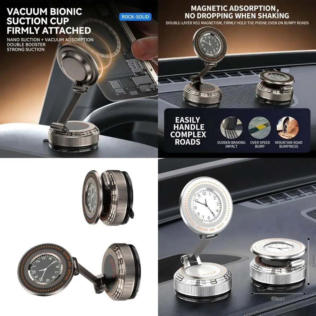 

Прочный автомобильный аксессуар, обеспечивающий всестороннее движение и надежное вакуумное крепление для телефонов и планшетов