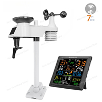 0310-019T Super large screen WiFi wireless weather station, weather forecast, wind speed, rainfall, temperature and humidity