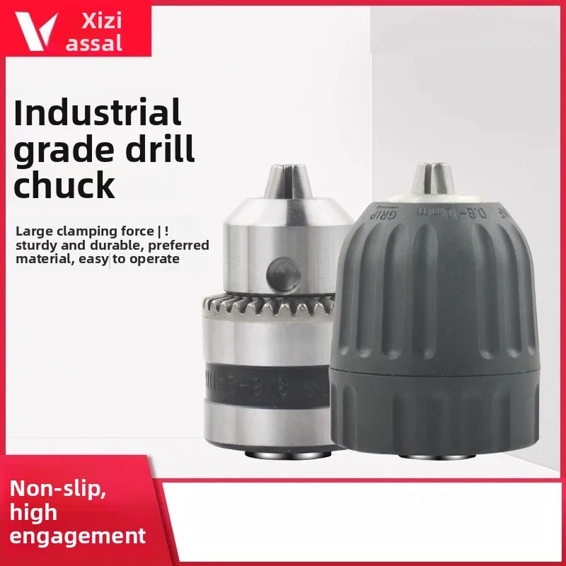 

Drill Chuck Grinding Chuck 1.5-10mm Electric Screwdriver Rotary Chuck Adapter Rod for Rotary Drill