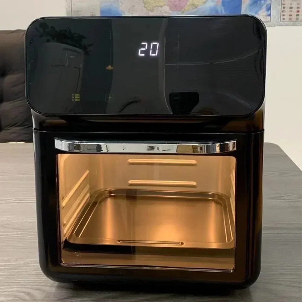 Horno eléctrico de 13L para el hogar, freidora de aire inteligente para cocina, patatas fritas horneadas, barbacoa, máquina todo en uno con