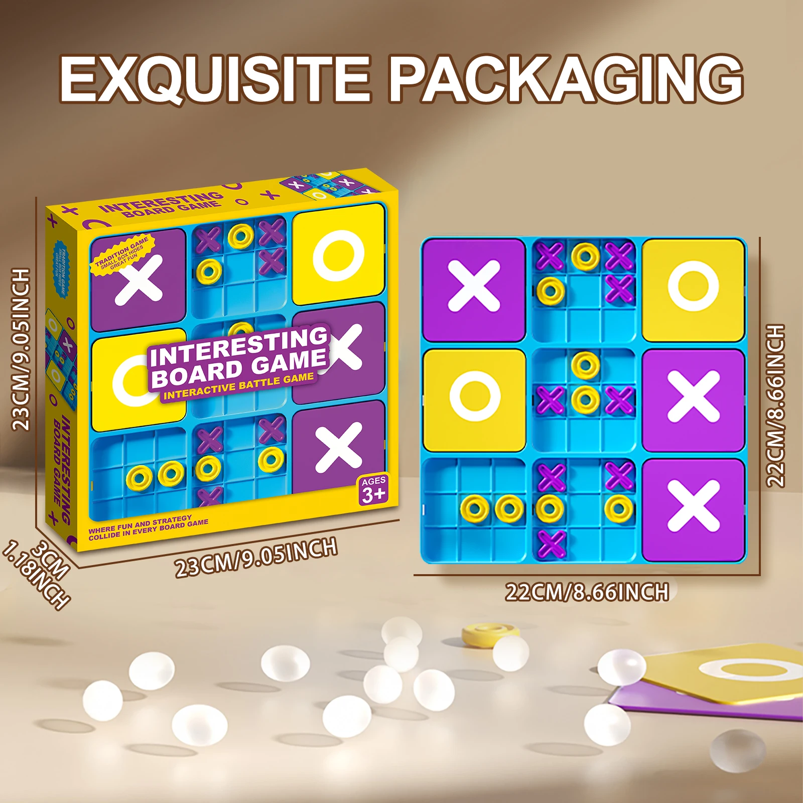 

Веселая интерактивная семейная настольная игра «Крестики-нолики» для развития логического мышления и навыков адаптации.