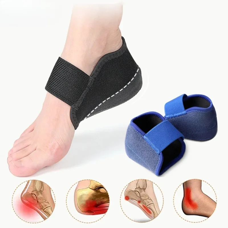 

1 Pair 1-3cm Invisible Height Increase Silicone Gel Socks Heel Pad Orthopedic Arch Support Heel Cushion Soles Foot Insole Unisex