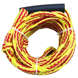 Tow Rope with Foam Buoy for Water Sports, PE Tow Tube, 4K Nylon