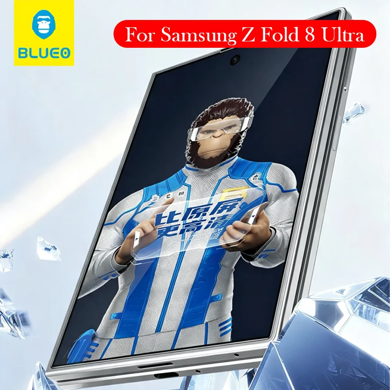 Blueo AR Tempered Glass For Samsung Z Fold 8 Anti-spy Dust-free Installation Film Screen Protector for SAMSUNG Z FOLD 8 ULTRA