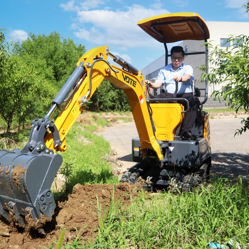 800กก.Mini Excavator 1 2ตันจีน1.7 1.8ตัน Micro Digger 1ตันขนาดเล็ก Bagger สำหรับขนาดเล็ก mini Excavator ราคา