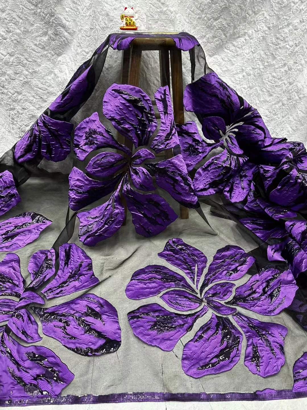 

African Tulle Lace Fabric 2025 Satin Nigerian Brocade Gild Jacquard Lace Fabric For Sewing Wedding Party Dress Women Cloth