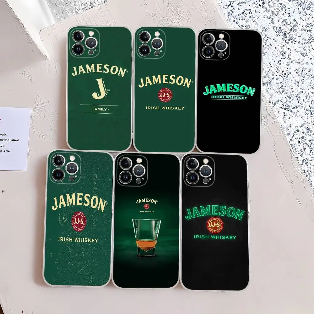 

Jameson Logo Phone Case For IPhone 16 15 8 7 6 6S Plus X SE XR XS 14 11 12 13 Mini Pro Max Mobile Case