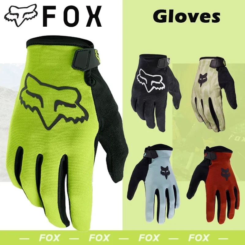 Originals FOX Off-Road Motorcycle & Mountain Bike Riding Gloves with Comfort Gel Padding for Shock Absorption for men women