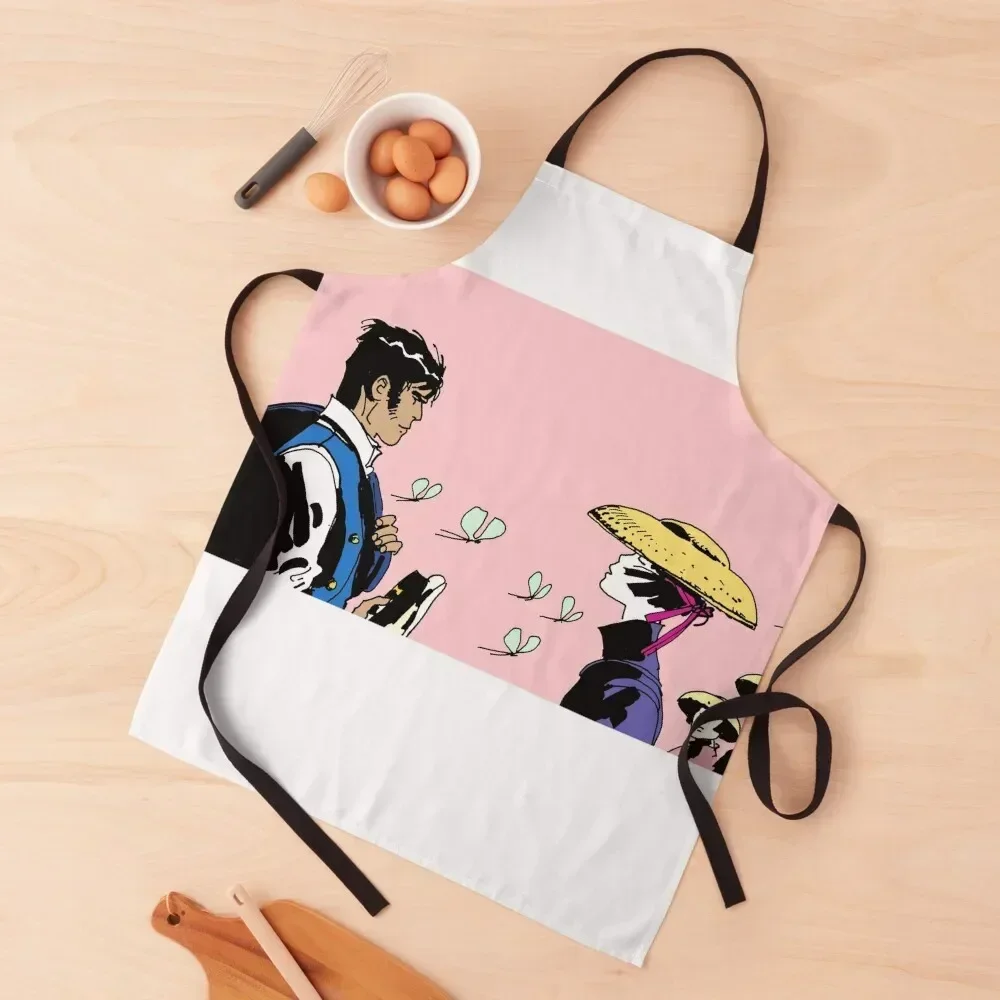 

Beautiful Picture - Corto Maltese Apron Customizable Kitchen For Man Apron