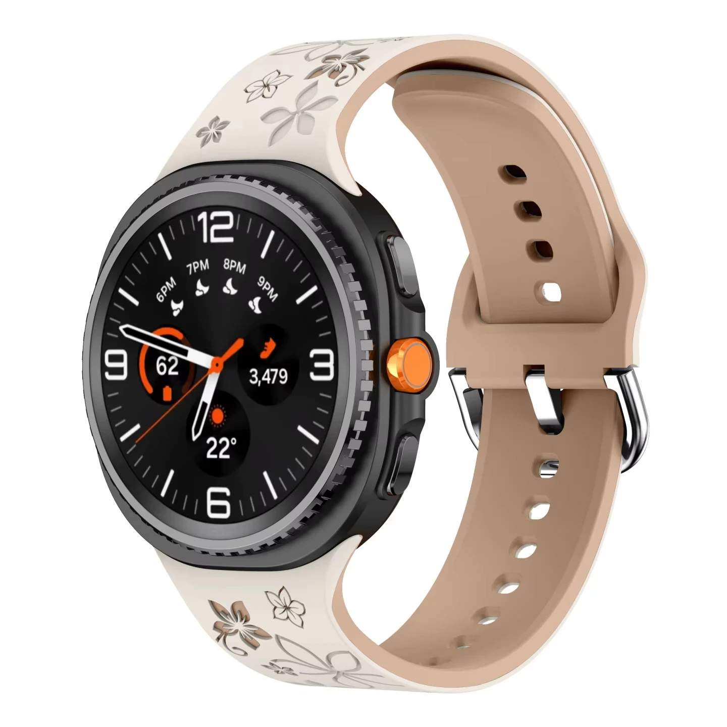 Силиконовый ремешок для Samsung Galaxy Watch 8, 44 мм, 40 мм, браслет Correa с гравировкой, браслет Galaxy Watch 8, классический спортивный ремешок 46 мм