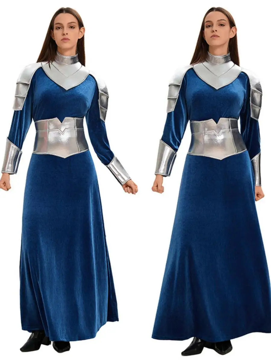 loween New Sle Robot Warrior Costume Tech Movie Space Suit Robot Cop Women's Faion Outerwear by xiao