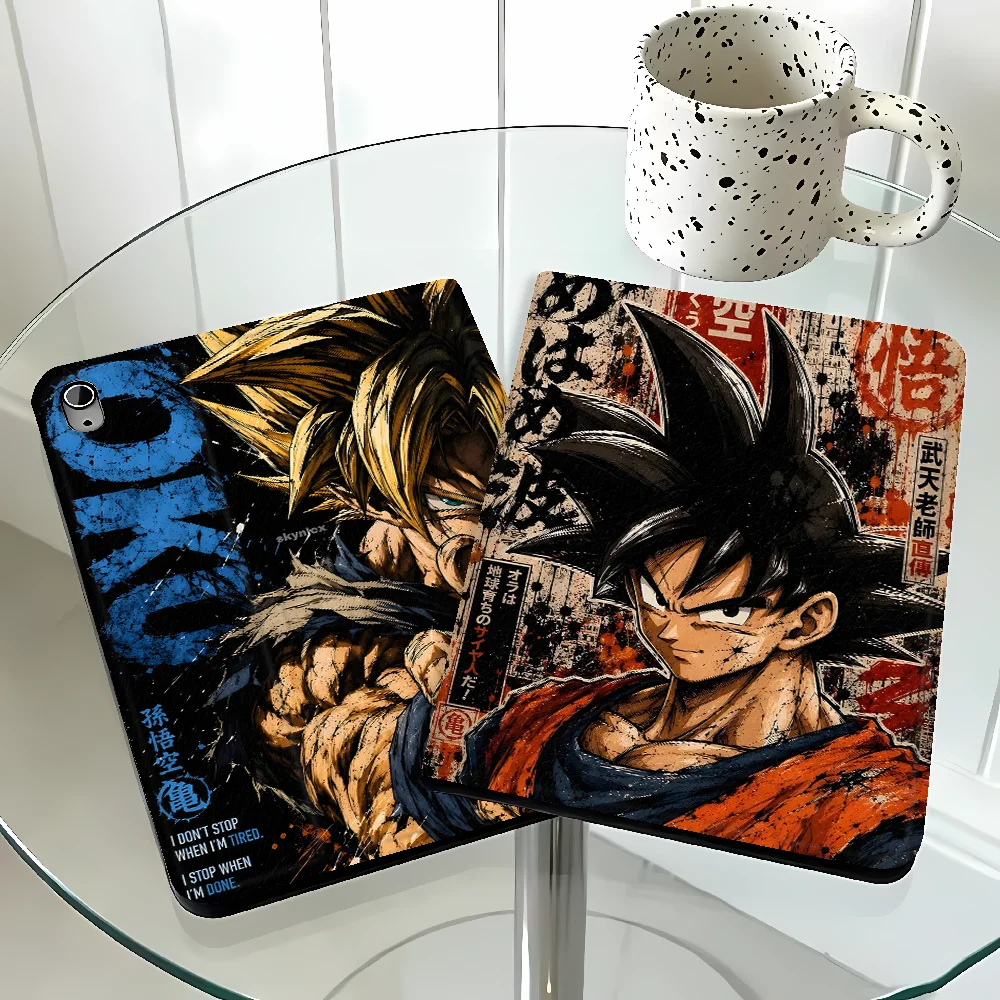 Case for Samsung Galaxy Tab A8 S11 S10FE S7 S8+ S9+ S10 Lite S10 Plus S9 FE A7 Lite A11 A9Plus With Pencil Holder Anime Dragons