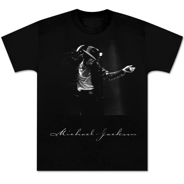 Michael Jackson This Is It Grab T-shirt Cotton Graphic Tee Men Women Summer Streetwear