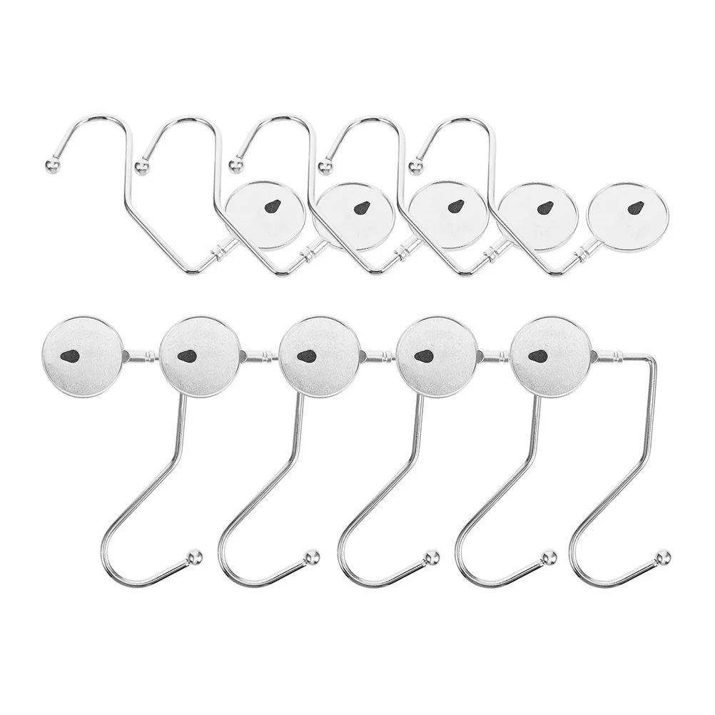 

20pcs Table Bag Hook For Desk Purse Holder Metal Bag Hooks Portable Lightweight Purse Table Hanger For Office Dorm Room Home