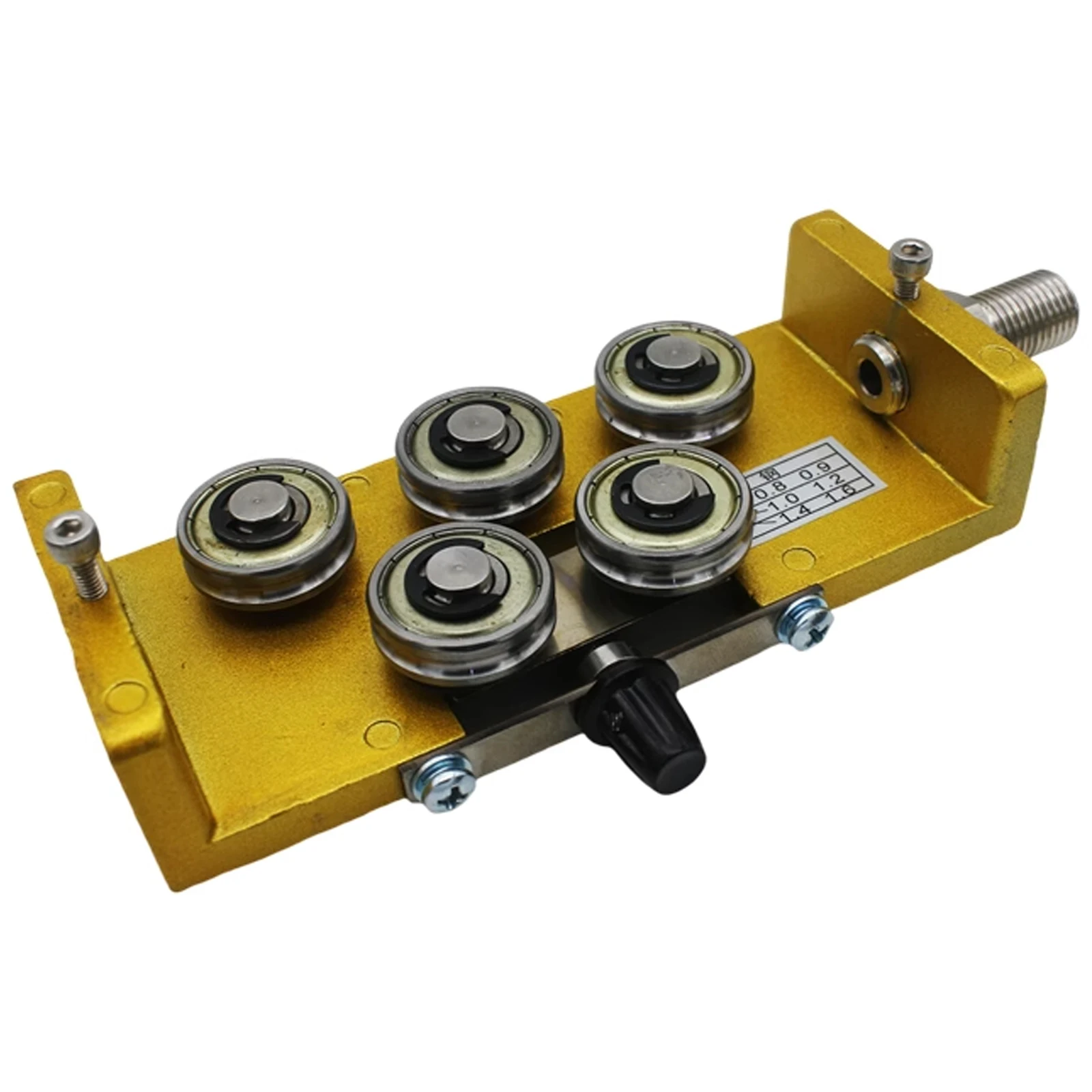 0.8-2.8mm Barrel Welding Wire Straightener, 3/5 Bearings Two-way Robotic Welding Straightening Machine