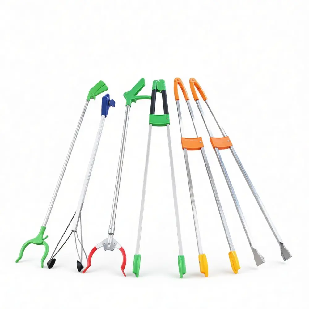 Metal Fire Poker Tool Extended Rod For Log Burner Hearth Maintenance Heating Furnace Stoker Roller Shutter Door Pull Hook