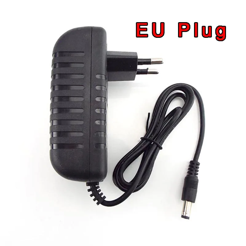 

5.5mm*2.5mm 12V 3A AC to DC 100V-240V Charger Adapter Power Supply Converter for CCTV Camera LED Strip Lamp US EU Plug G3