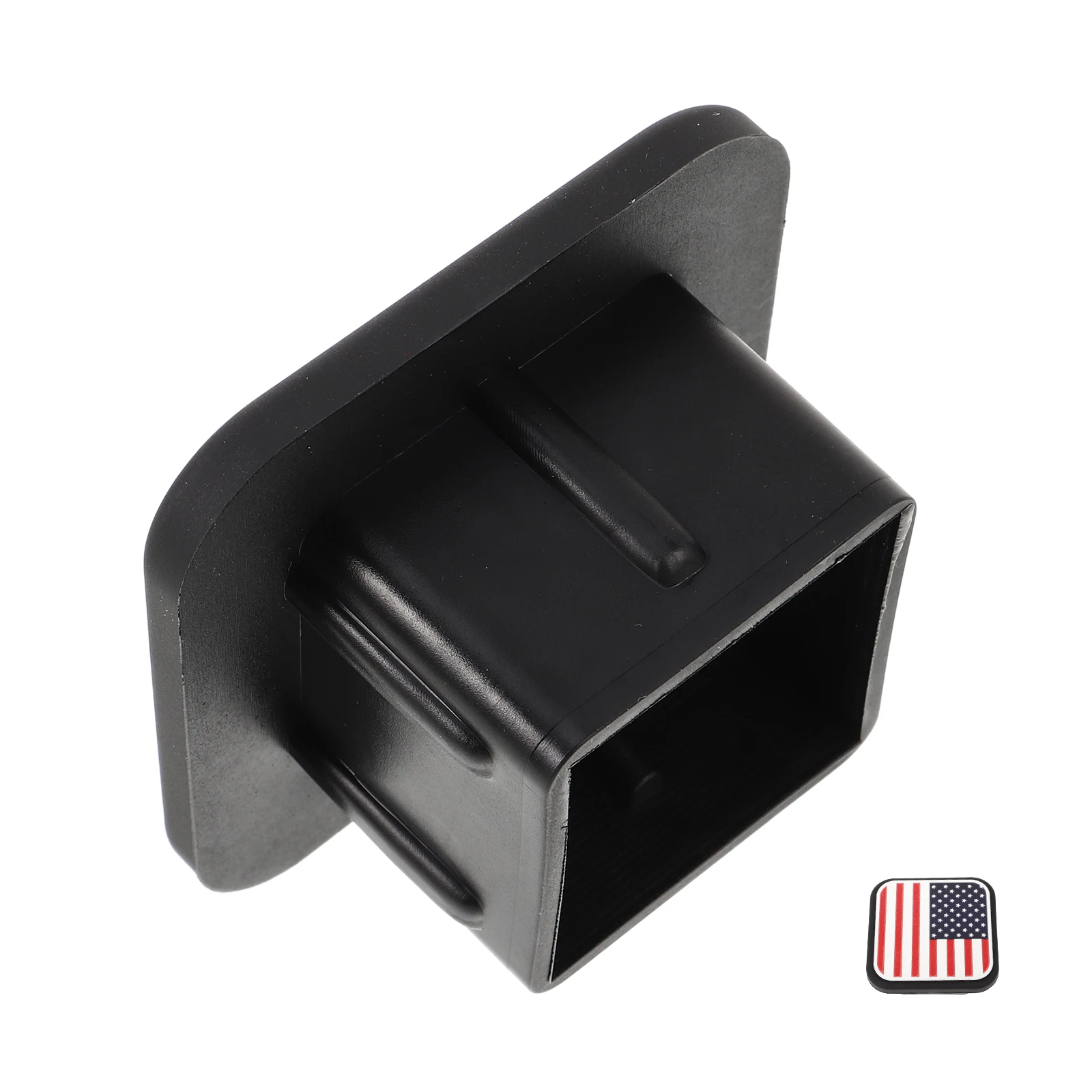 

2 Inch Replacement Trailer Receiver Cover Decorative Tube Cap For Rvs Trailers Campers Durable Rubber Weatherproof Easy Install