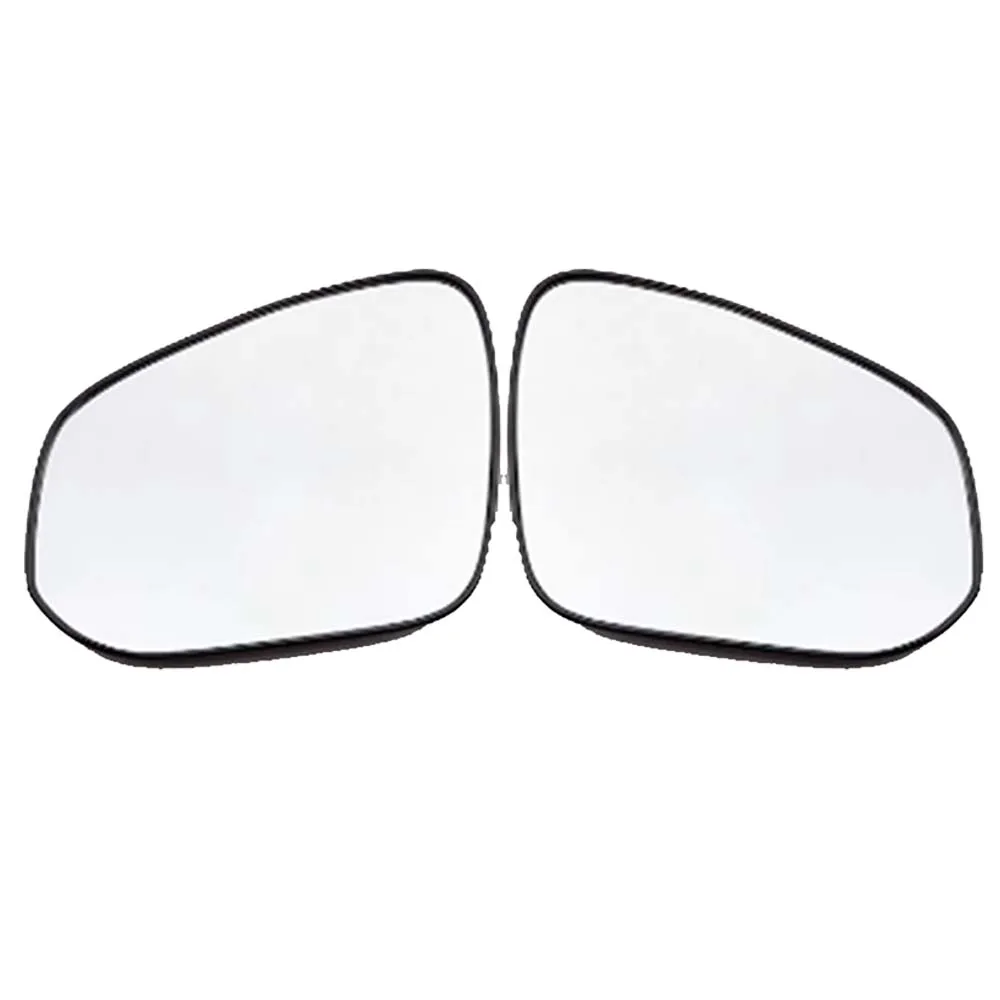 الغطاء الواقي عدسة مرآة الرؤية الخلفية الساخنة لتويوتا كراون لاند كروزر 2020 2021 2022 2023 اكسسوارات السيارات معكوسة الزجاج