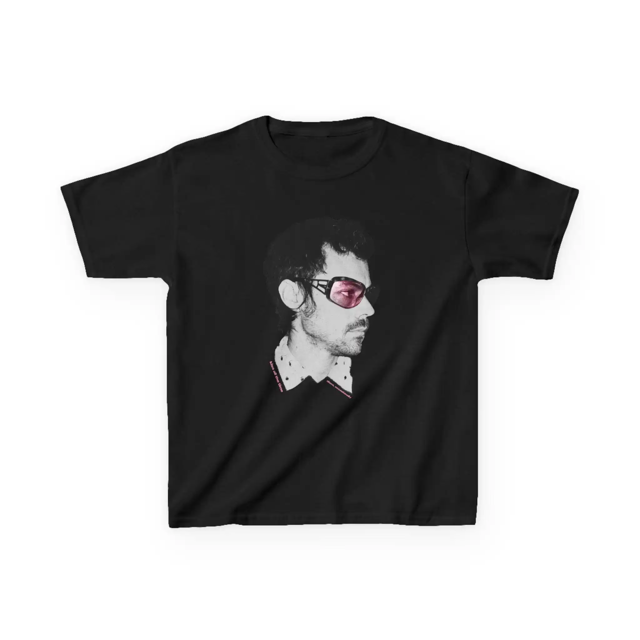 Harry Styles Graphic Baby Tee, HS New Tour New Album Kiss All The Time Graphic T Shirt, Y2K Concert Crop Top
