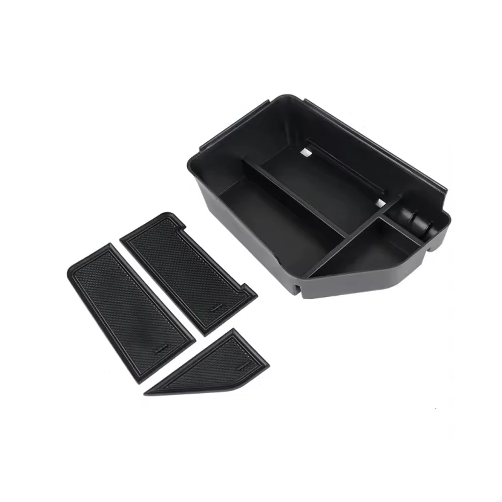 ABS Armrest Storage Box for Kia EV6 2022 - 2025 Center Console Organizer Insert Tray Car Accessories