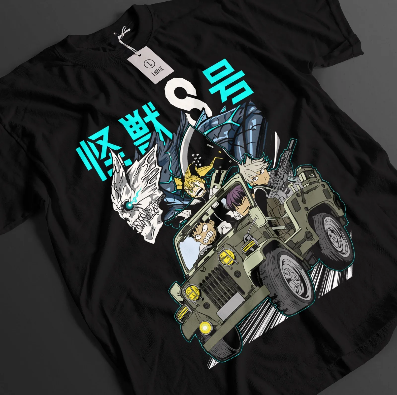 Kaiju N 8 Shirt Kafka Tshirt Mina Ashiro T-Shirt Reno Kikoru Top Isao Anime Tee