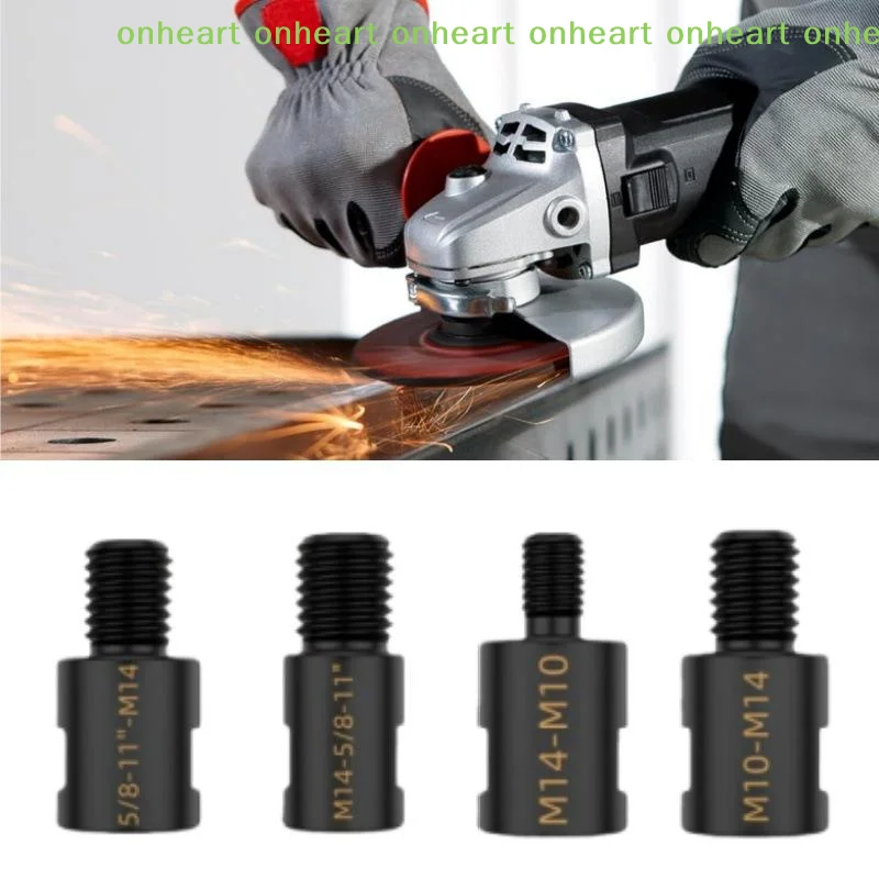 [C]Easy to Use Angle Grinder Screw Adapter M10 M14 5/8-11 Thread Converter Connector for DIY Craft Metal Cutting Jobs
