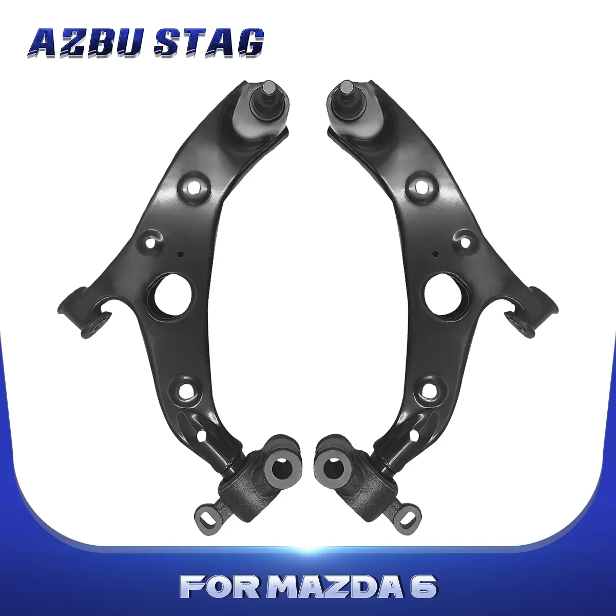 

AzbuStag 2Pcs Front Lower Right Left Control Arm Suspension Kits for Mazda 6 CX-5 2013 2014 2015 2016 2017 2018 2019 2020