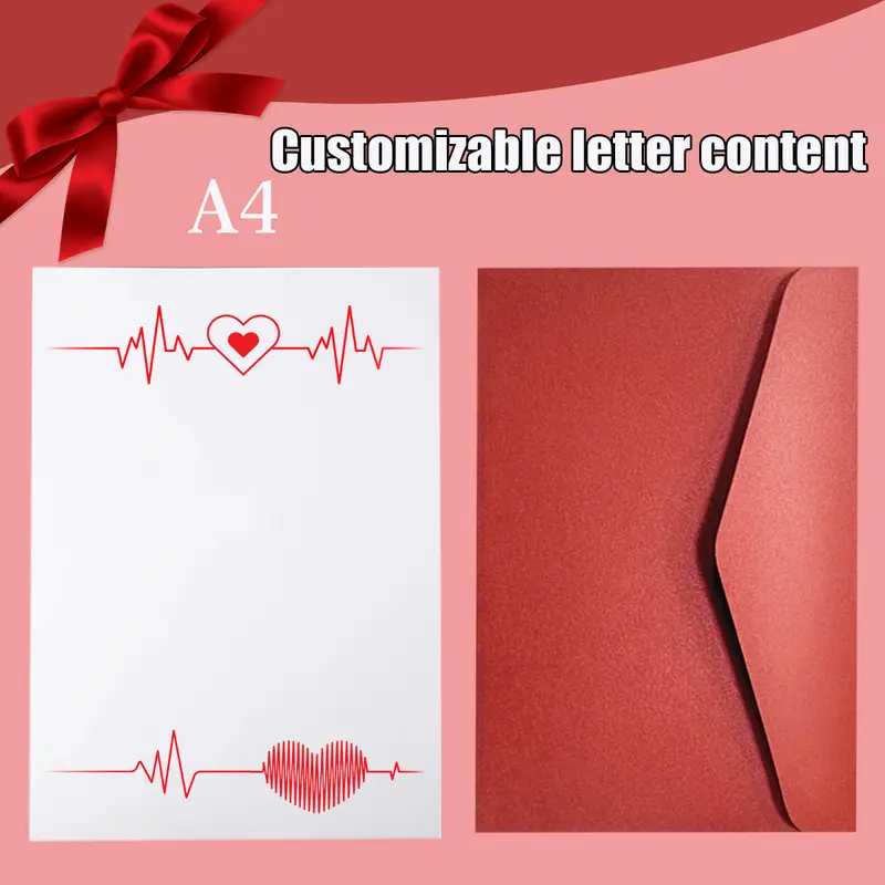 DIY Custom Envelopes Letter, Valentine's Day Letter Customization, Friend Blessing Letters, Company Documents Print, Mail a Lett - Image 8