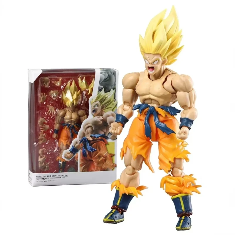 

Anime Dragon Ball Goku Legend Sh Figuarts Super Saiyan Action Figure Model Toy Collection Gift