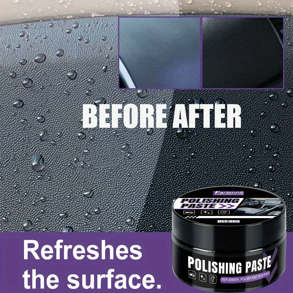 NEW Automotive Interior Repair Wax - Care for and protect artificial leather and plastic surfaces, common to all cars