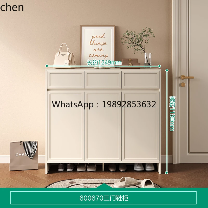 AB  new shoe cabinet large-capacity multi-layer oversized entrance entrance cabinet at home door