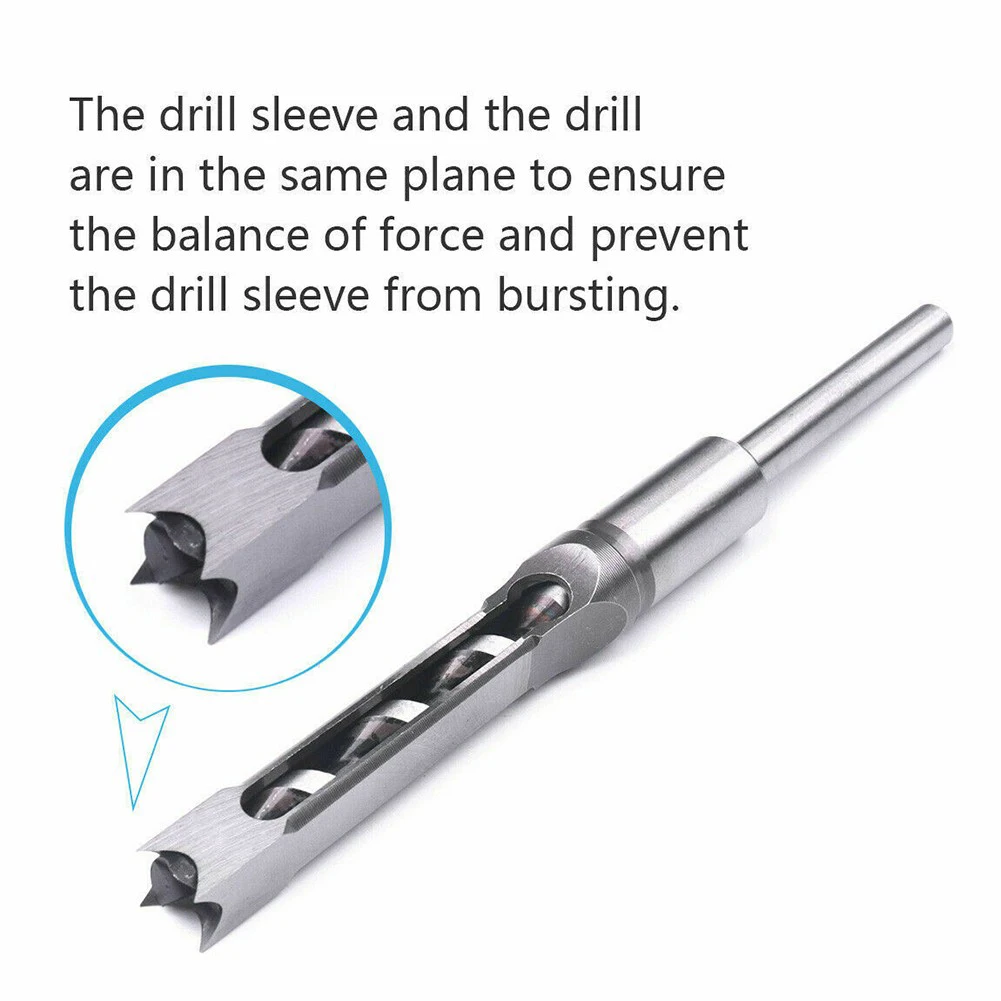 Brand New Square Hole Saws Hole Saw Drill Bit Set High-speed Steel Woodworking Optional Reduce Labor Intensity