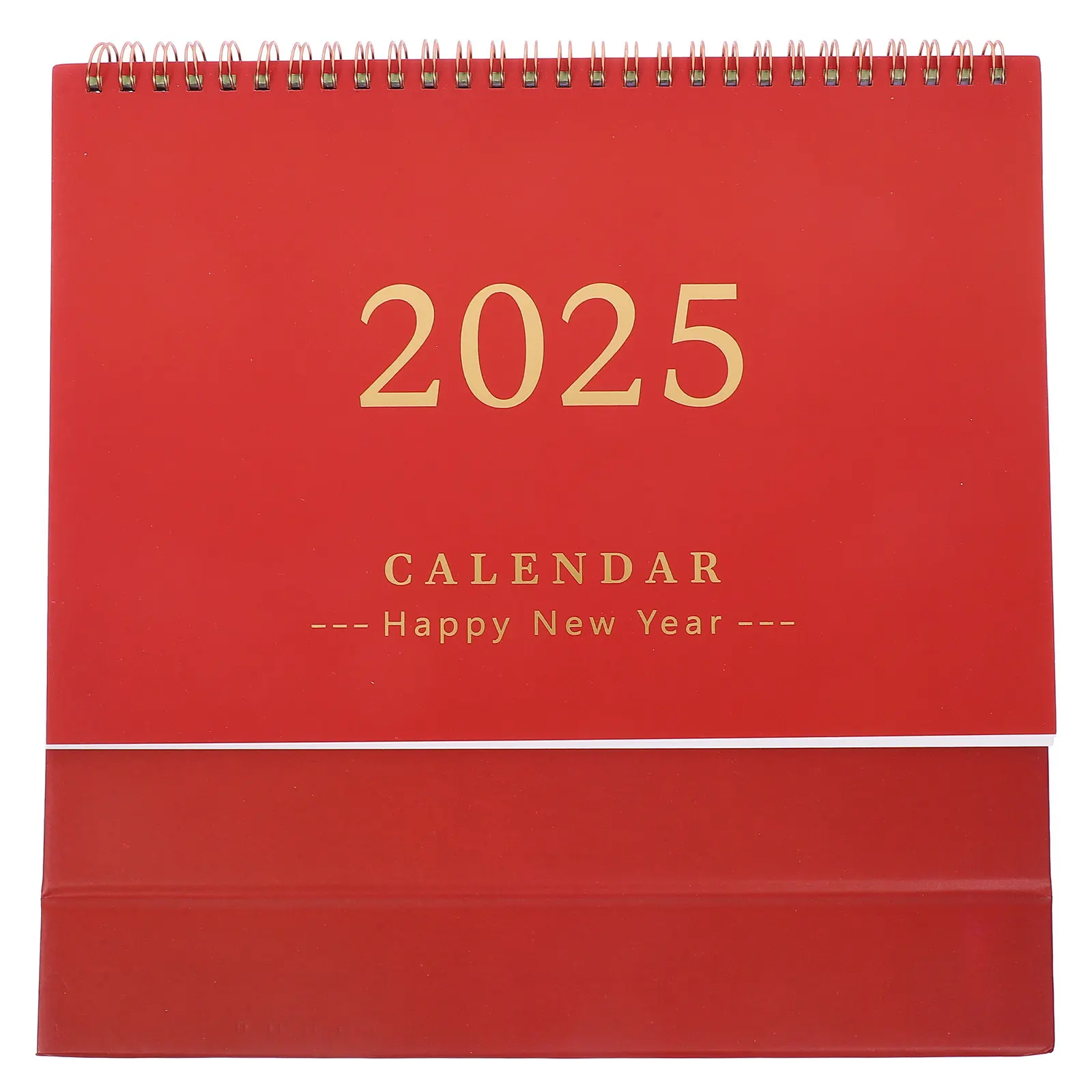 Flip Desk Calendar 2024–2025 Small Standing Desktop Calendar Minimalist Office Schedule Planner