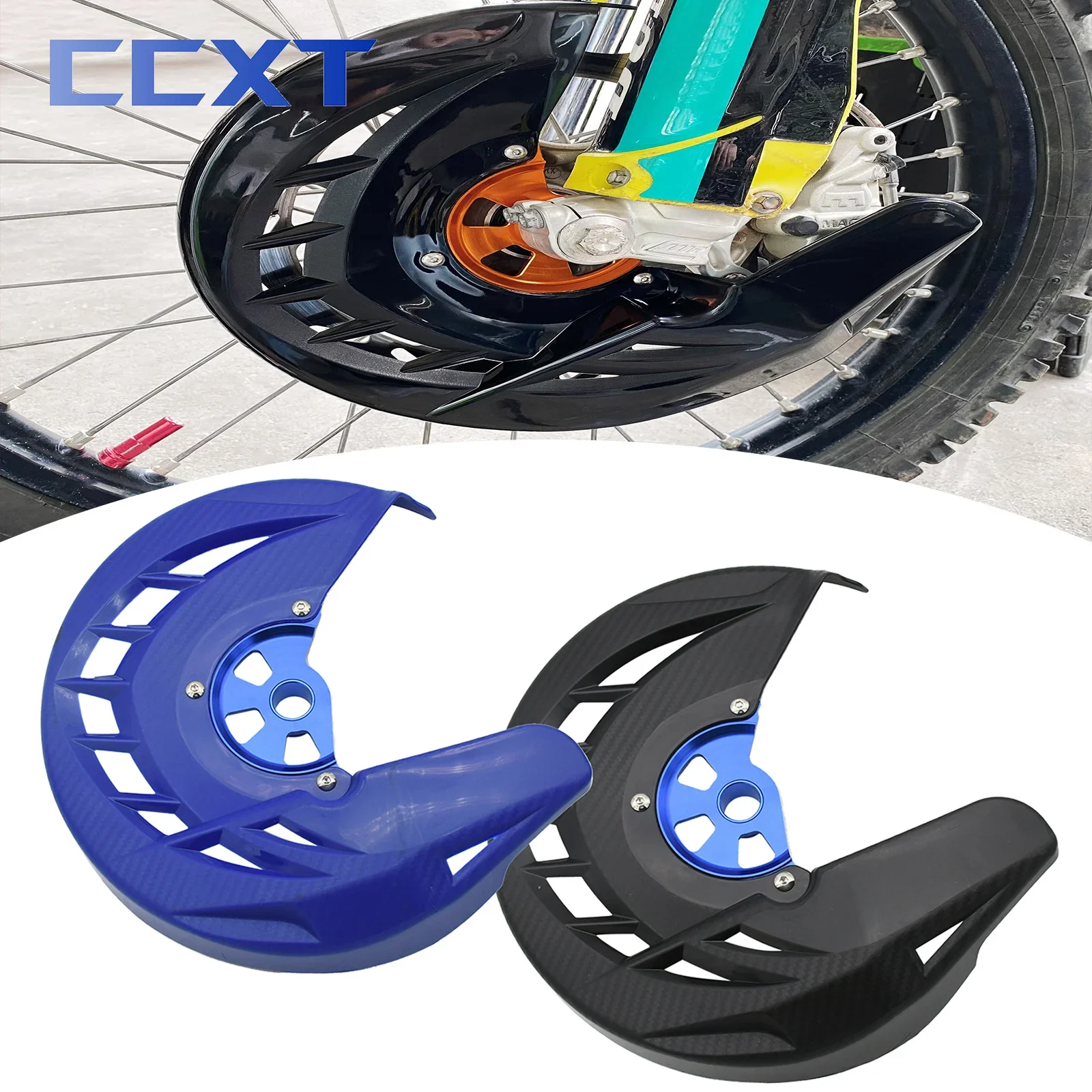 

20MM 22MM Motocycle Front Brake Disc Rotor Guard Cover Protector For Yamaha YZ250 YZ125 2002-2020 YZ450F YZ250F 2003-2020 2021