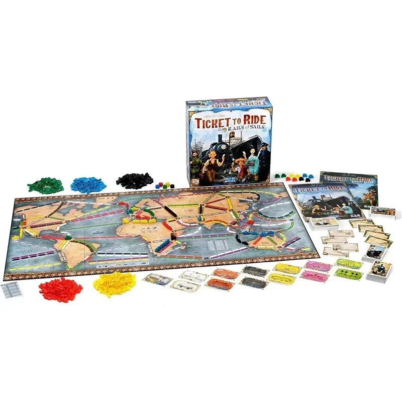 Explore the Beautiful Landscapes of France with Ticket to Ride France Board Game