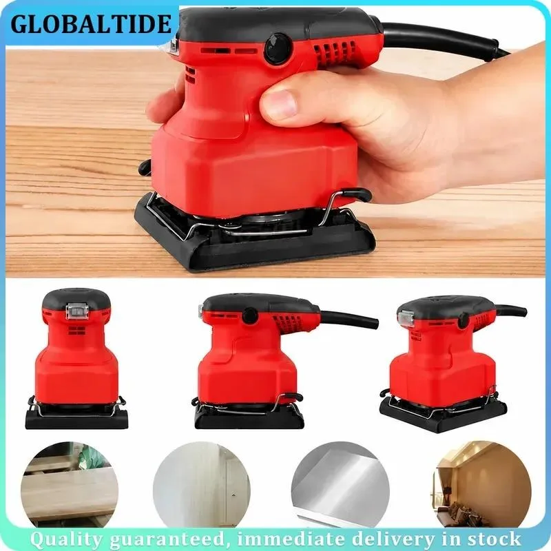 Electric Sander High Power Mini Polishing Machine Woodworking Tool Furniture Wall Metal Polisher Electric Sanders Buffer Sander