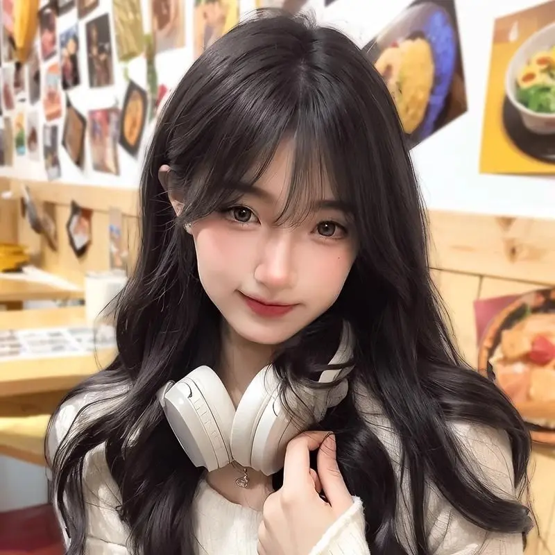 

Синтетический женский парик с длинными волнистыми волосами, подчеркивающий изгибы лица, для создания естественного модного образа, на всю голову