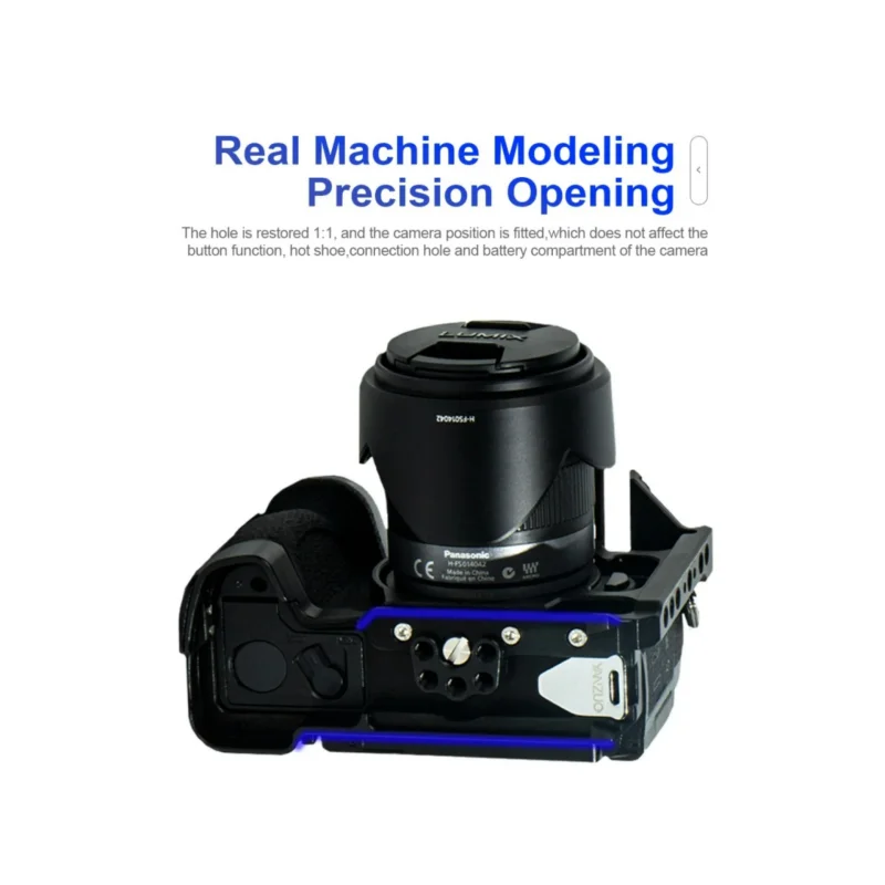 YANZUO Aluminum alloy Cage Camera Cage For Panasonic LUMIX G95 G95D G97 Camera G95 Expansion Metal Frame - Image 3
