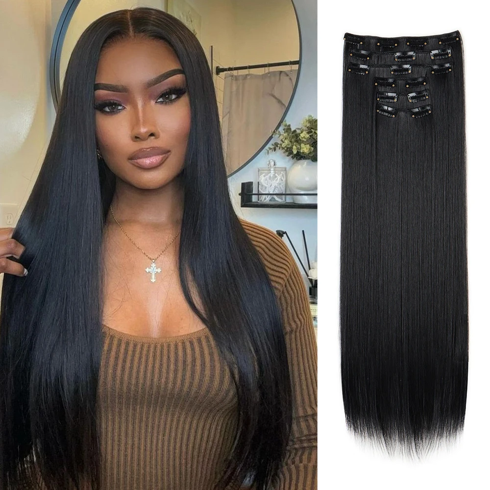 Black Hair Extensions 24